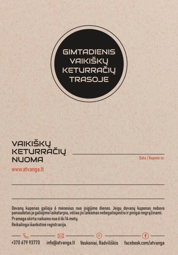 dovanu_kuponas_gimtadienis Dovanų kuponas "Gimtadienis Mini 100"